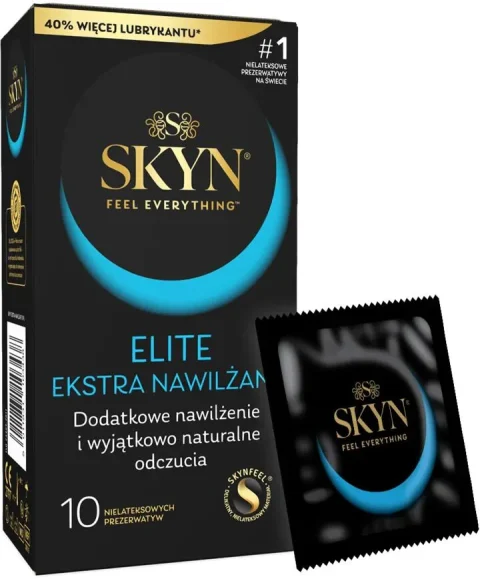 Презервативи SKYN Elite Extra Lubricated, 10 шт - Максимальний комфорт