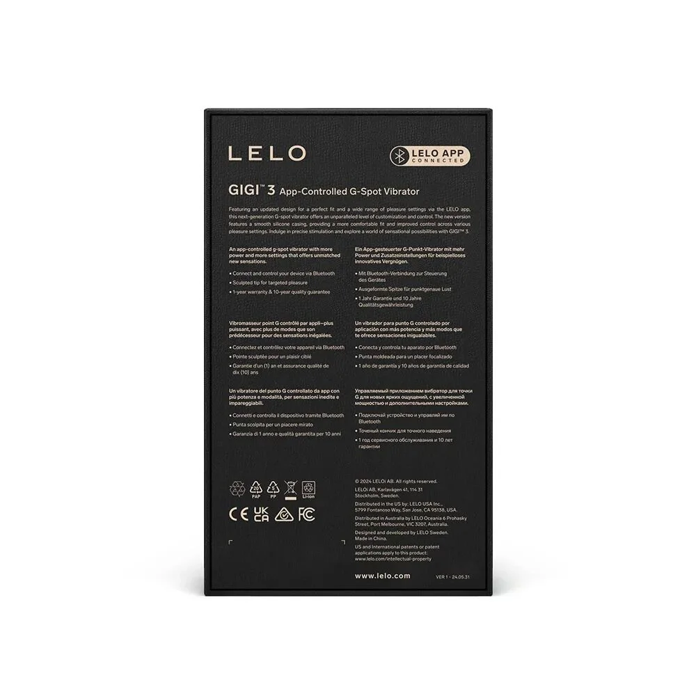 Інтимний аксесуар LELO GIGI 3 в ніжно-блакитному кольорі