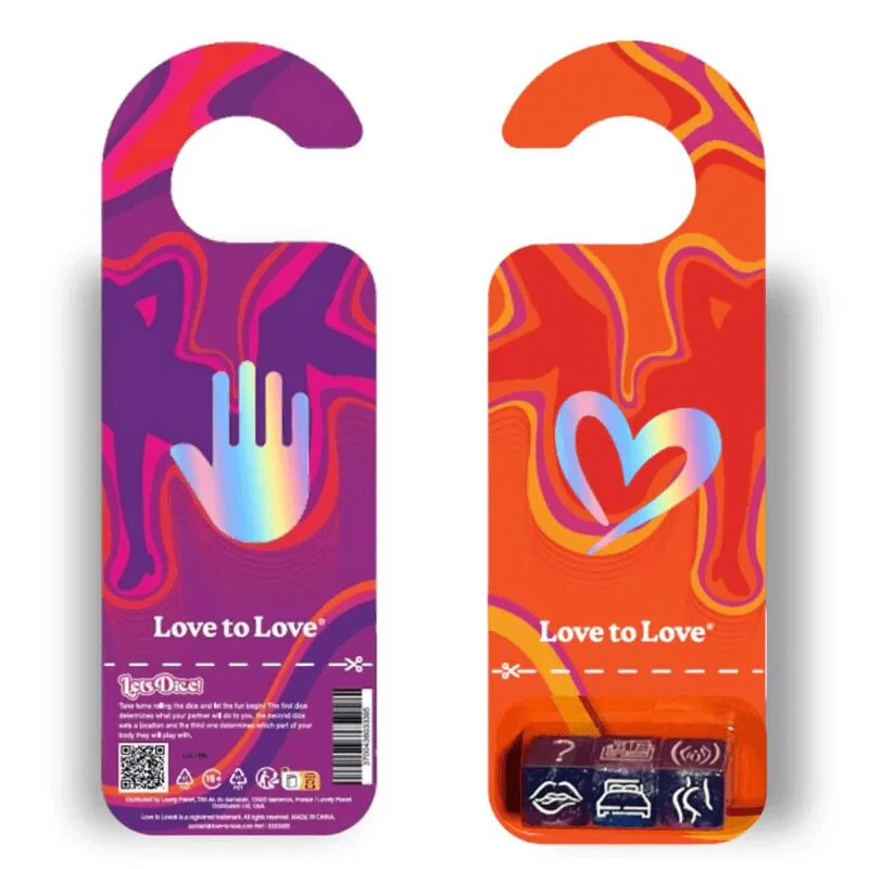 Інтимні гральні кубики Love To Love Let's Dice для особливих моментів