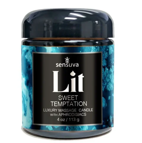 Масажна свічка Sensuva Lit Sweet Temptation Massage Candle 113г