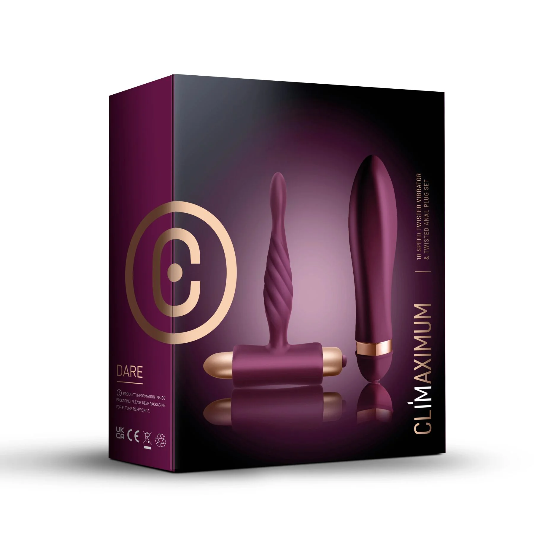 Набір інтимних аксесуарів Climaximum Dare Kit для комфорту