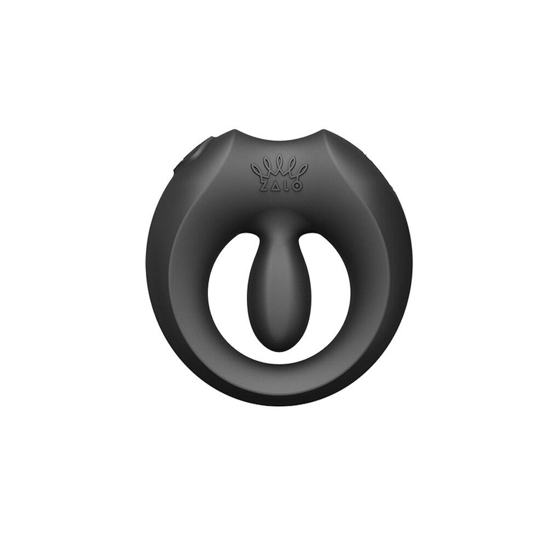 Елегантне інтимне кільце Zalo Apis Obsidian Black
