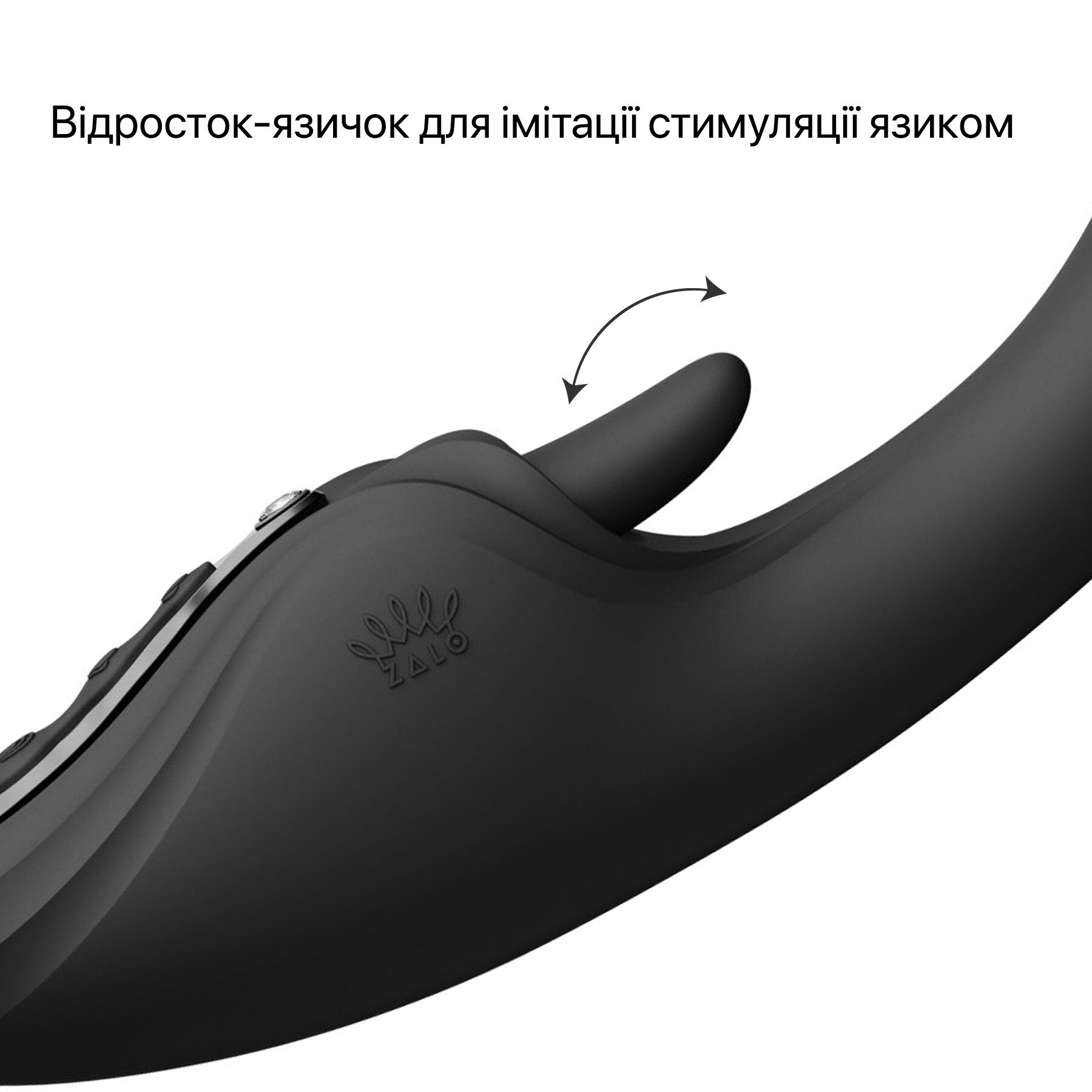 Інтимний вібратор-кролик Zalo Ares Obsidian Black