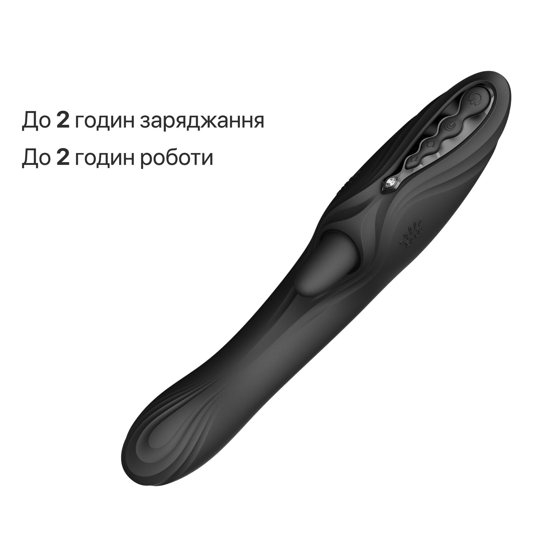 Інтимний вібратор-кролик Zalo Ares Obsidian Black