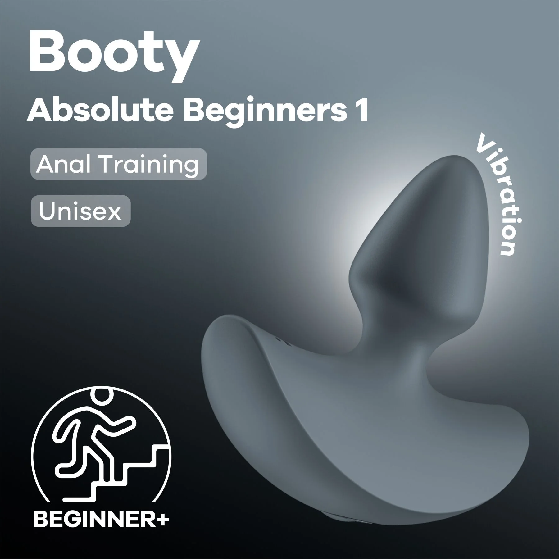 Інтимна вібропробка для початківців Satisfyer Booty Beginners 1
