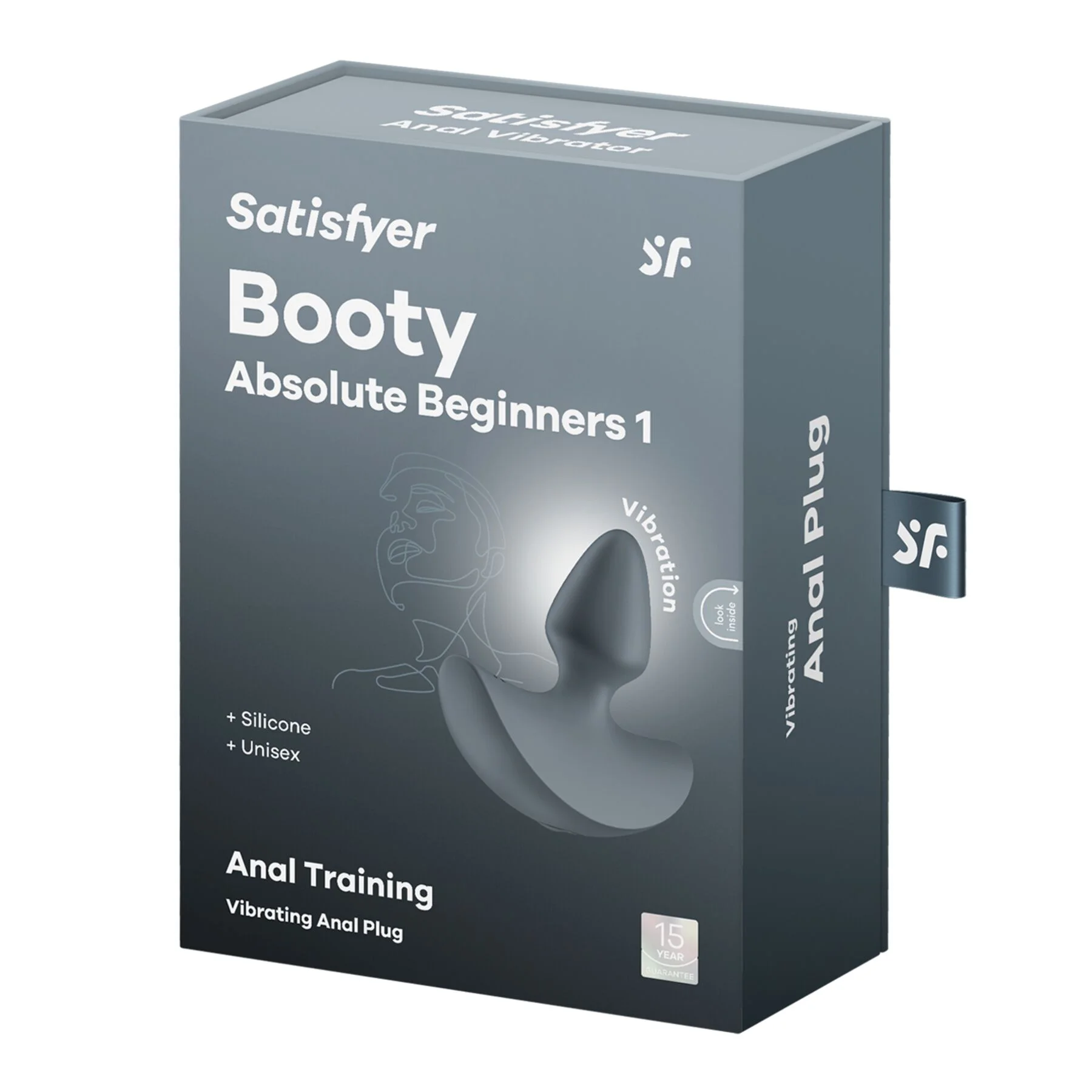 Інтимна вібропробка для початківців Satisfyer Booty Beginners 1