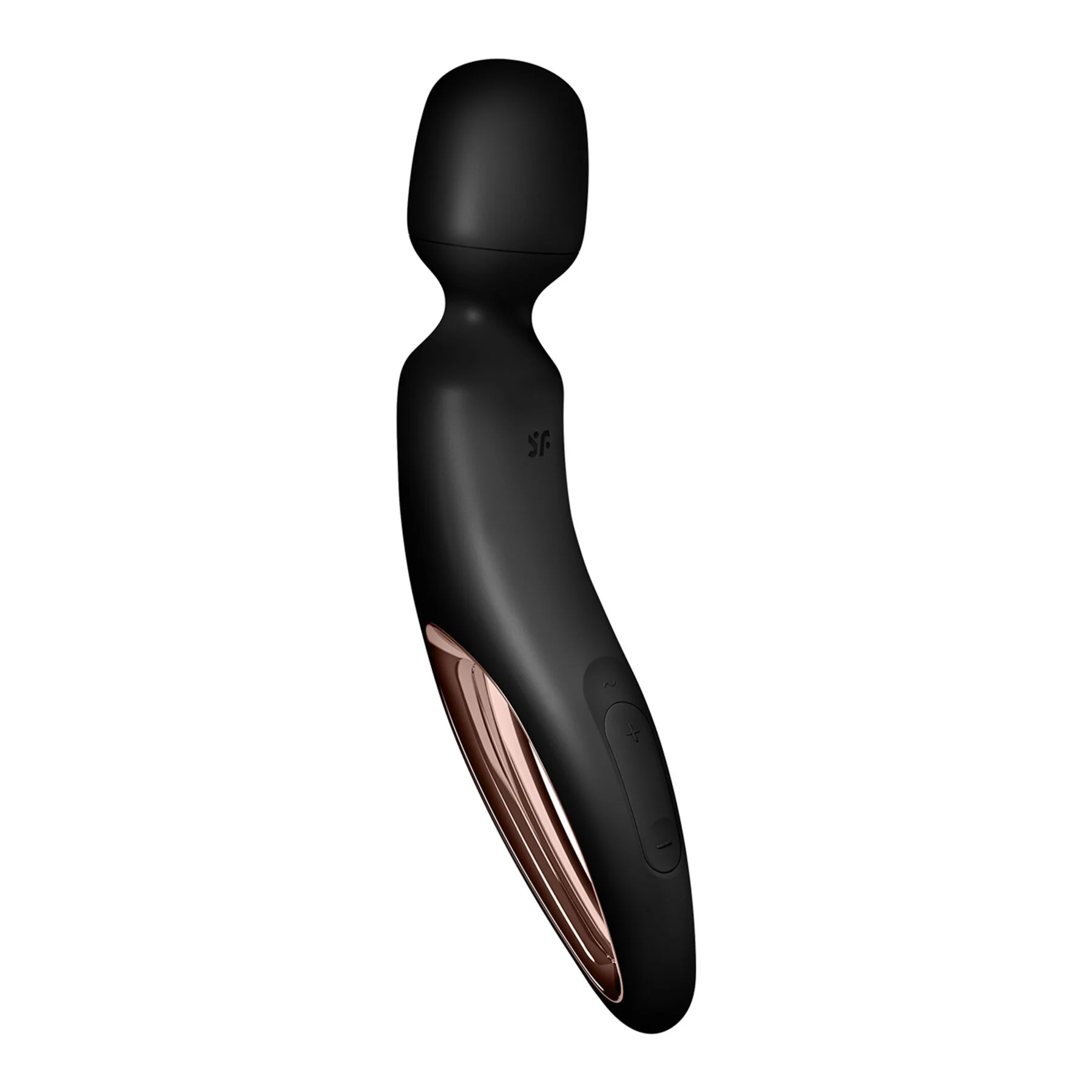 Елегантний вібромасажер Satisfyer Wand-erland (Black/Rosegold)