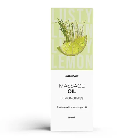 Масажна олія Satisfyer Lemongrass, 250 мл - для розслаблення