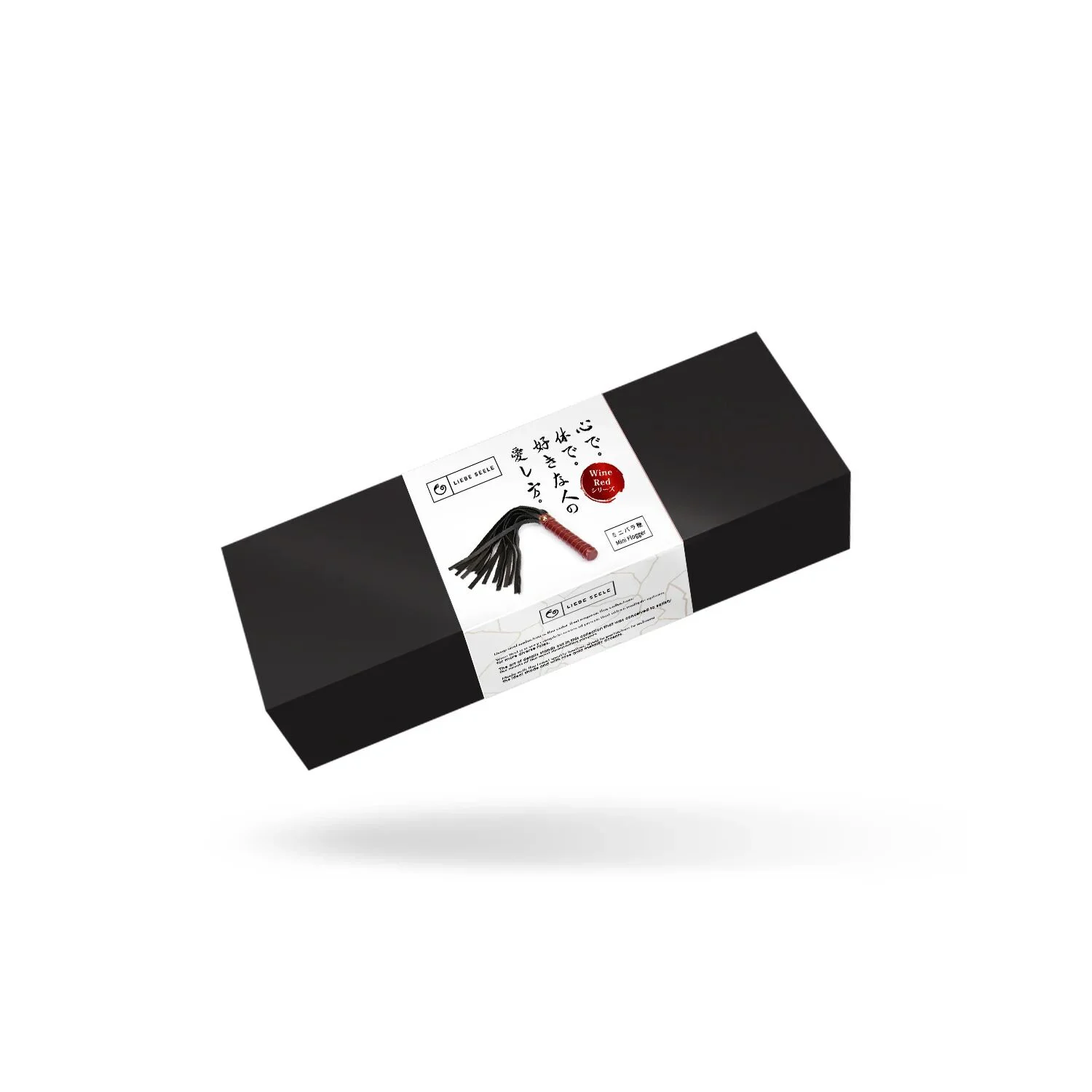 Міні флогер Liebe Seele Wine Red – стильний аксесуар для особливих моментів