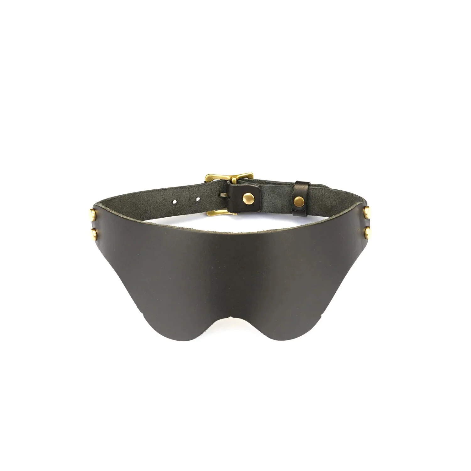 Шкіряна маска Liebe Seele Samurai Blindfold для інтимного комфорту