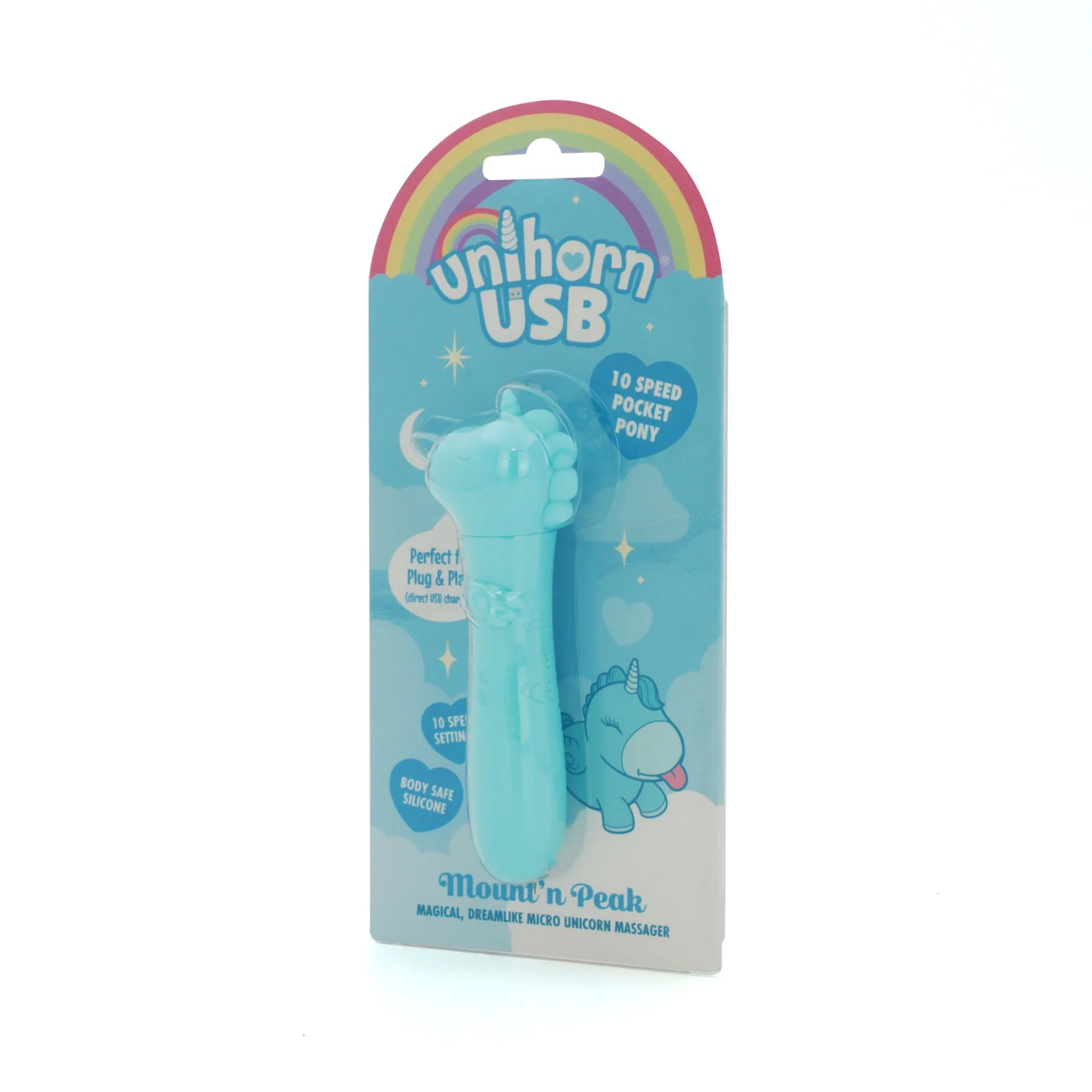 Вібратор-єдиноріжка Unihorn USB Bullet - 10 режимів, USB зарядка