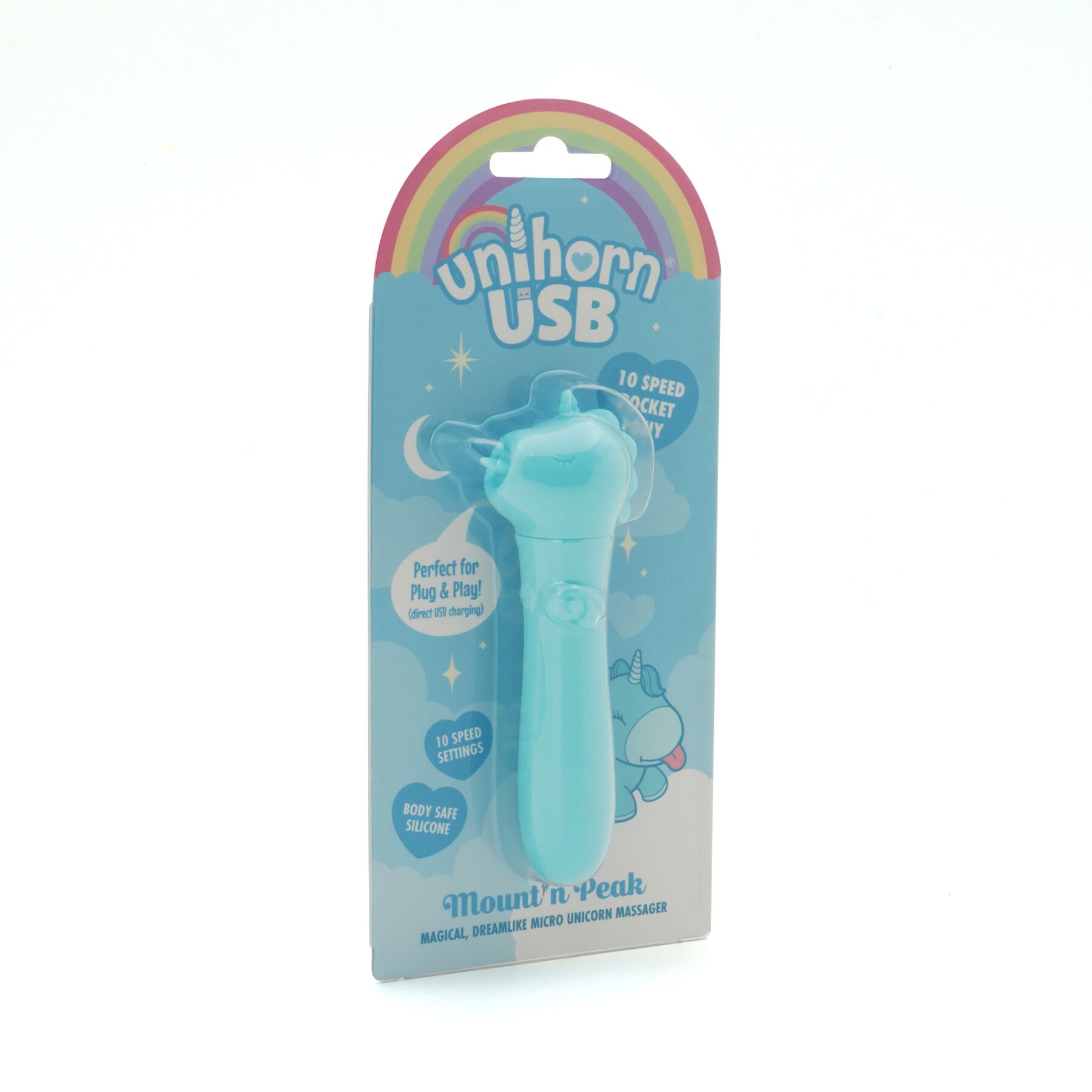 Вібратор-єдиноріжка Unihorn USB Bullet - 10 режимів, USB зарядка