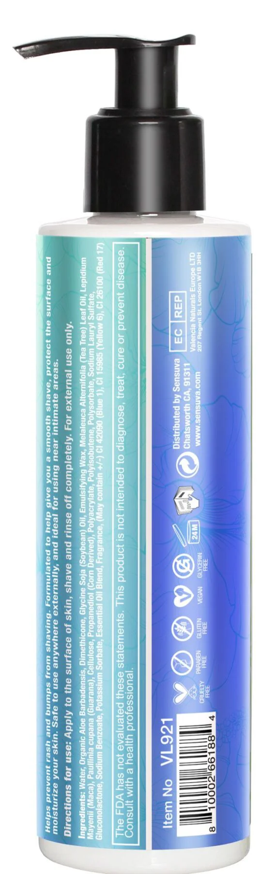 Крем для гоління Sensuva ELXYR Shaving Cream - Sweet Temptations 236 мл