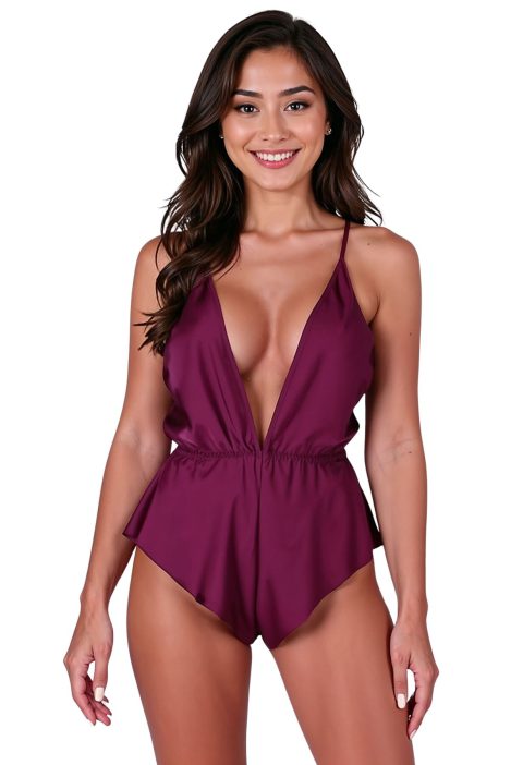 Боді Passion SENSIE BODY plum M - Елегантний та Комфортний