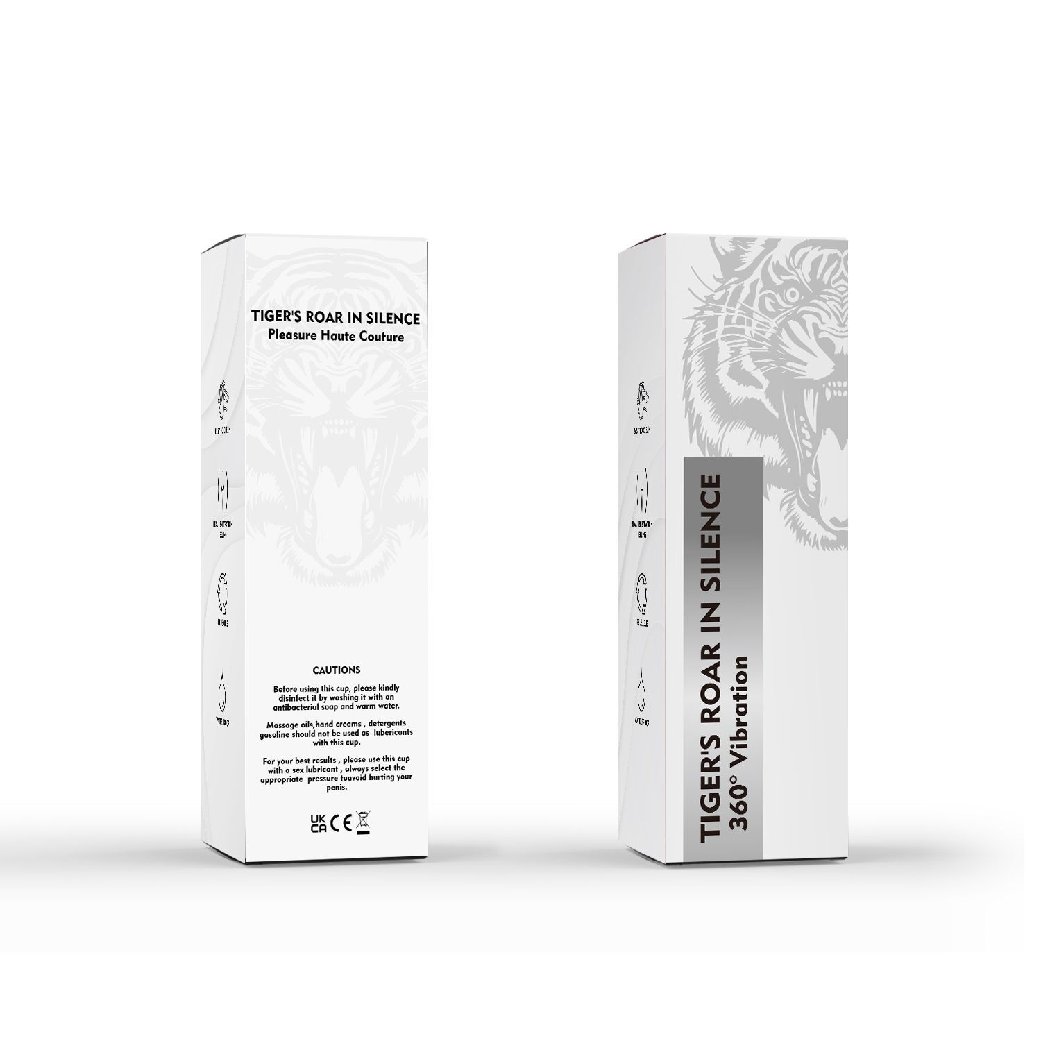 Men Powerup TIGER'S ROAR IN SILENCE 360 Vibration Мастурбатор