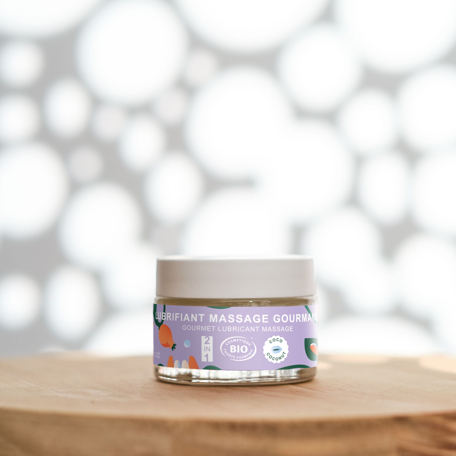 Масажна олія-лубрикант Coconut Scent Goliate 50 мл