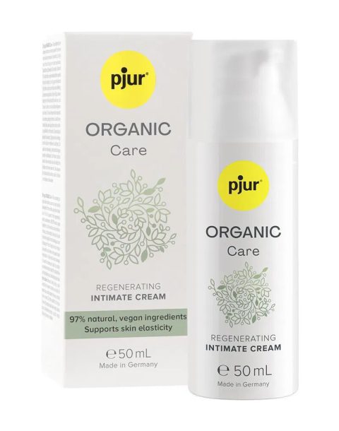 pjur ORGANIC Care відновлювальний крем для інтимної шкіри 50 мл