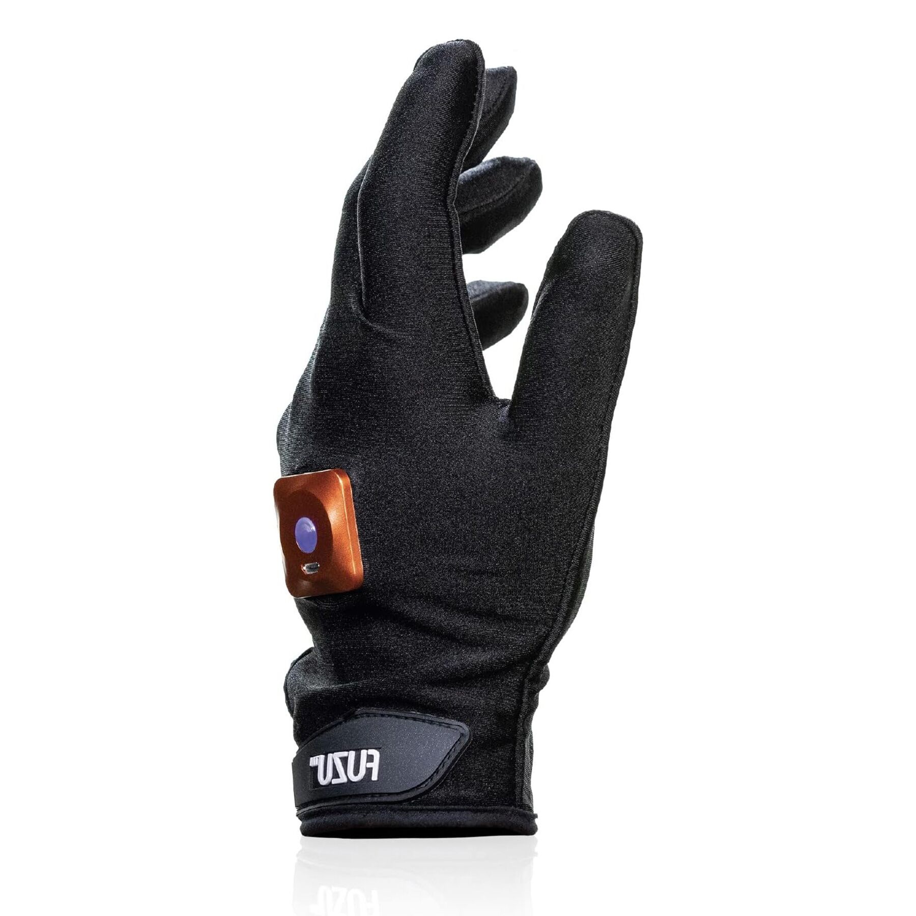 Віброрукавичка FUZU Gloves для масажу з 11 режимами, ліва