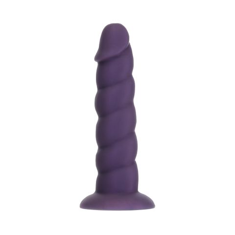 Fantasy by Addiction Unicorn Dildo 7” з віброкулею - Фіолетовий