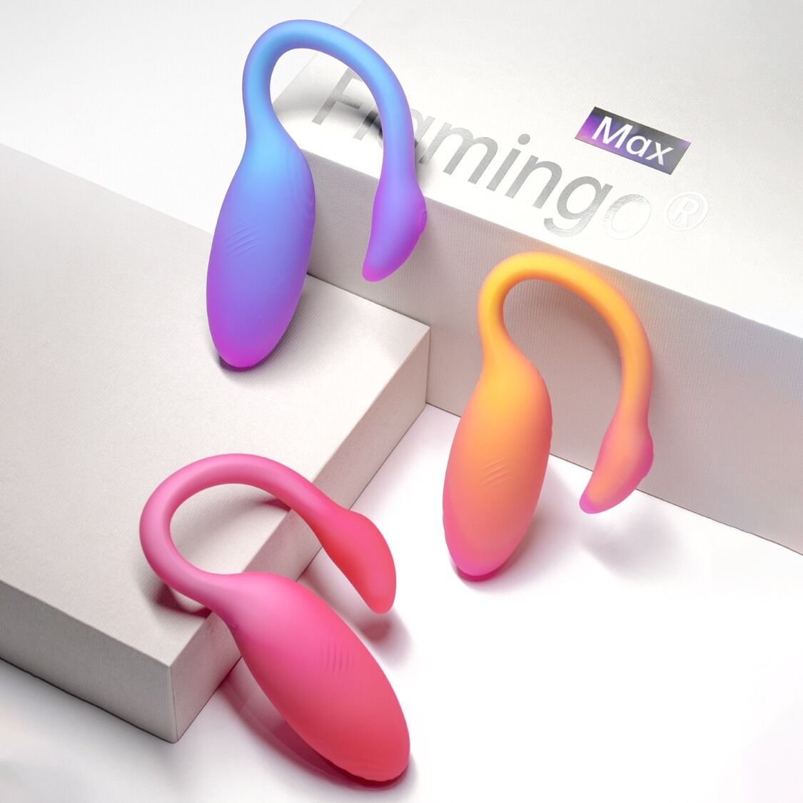 Смарт-віброяйце Magic Motion Flamingo Max Blue 2 в 1: віброяйце та тренажер Кегеля, 10 режимів - Зображення 12