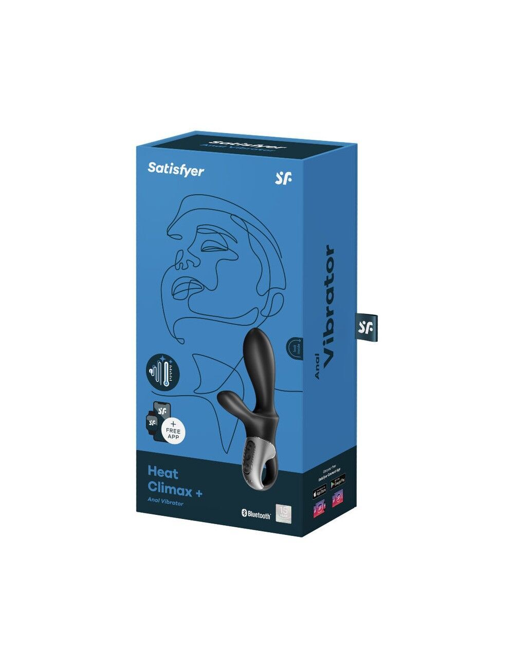 Універсальний смарт-вібратор з підігрівом Satisfyer Heat Climax + (м'яте паковання!!!) - Зображення 5