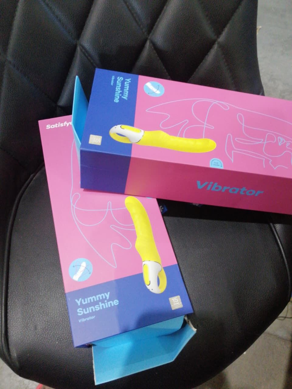 Потужний вібратор Satisfyer Vibes Yummy Sunshine (м'яте паковання!!!) - Зображення 2