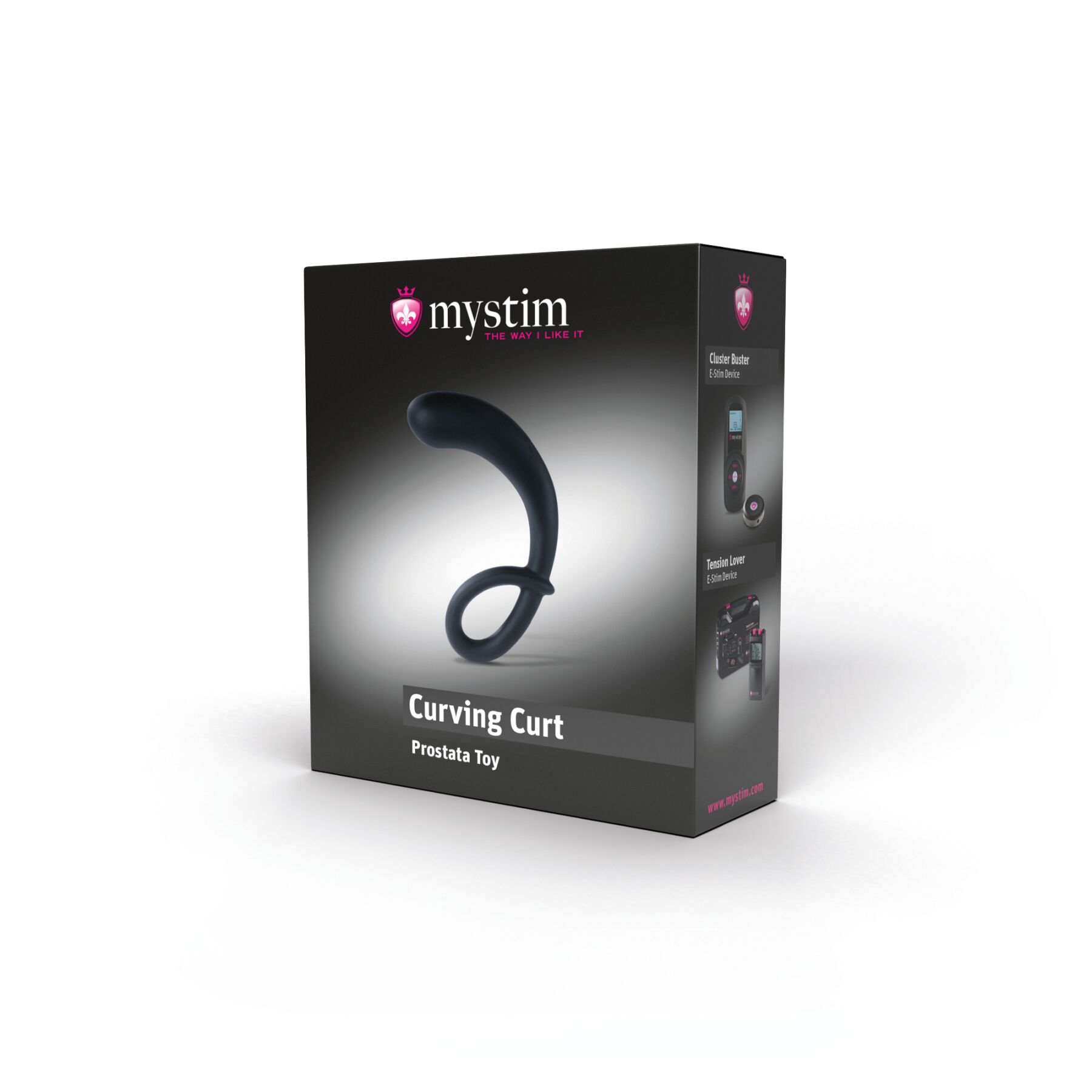Mystim Curving Curt — інтимний масажер для релаксації - Зображення 4