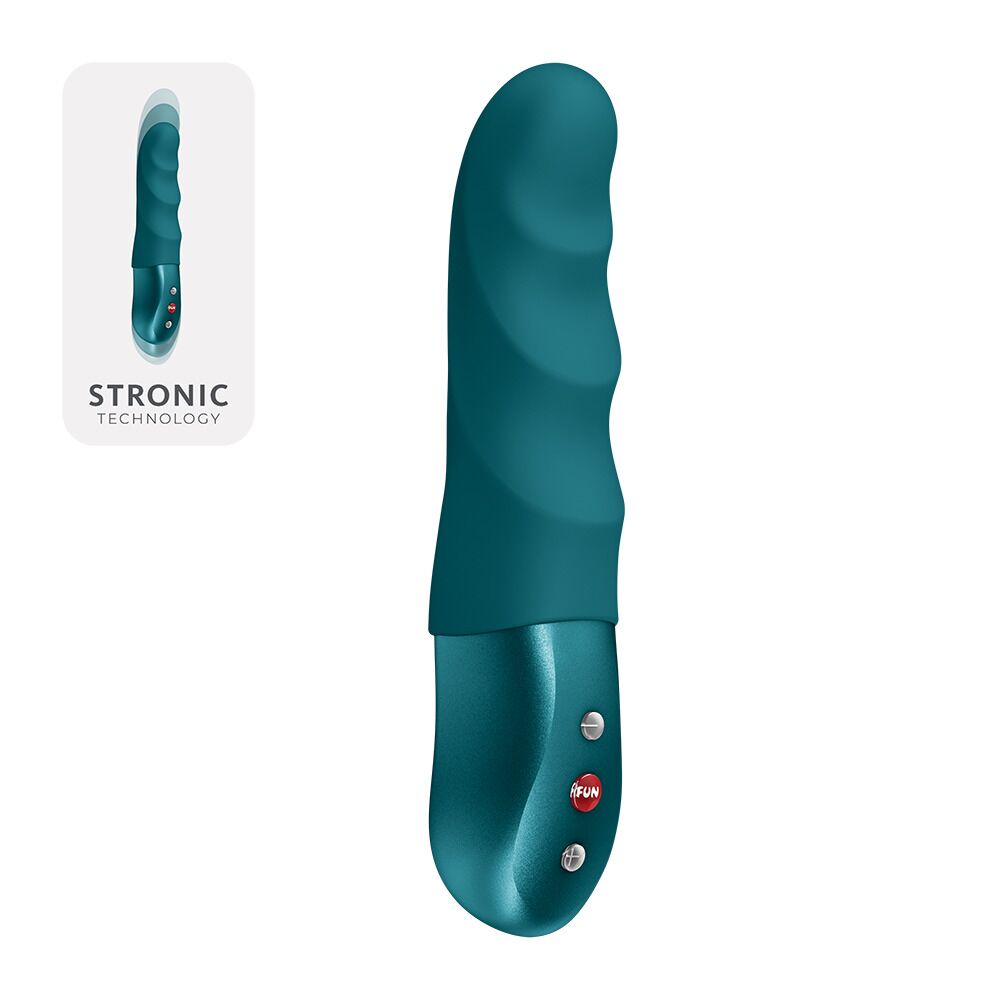 Мініпульсатор Fun Factory STRONIC PETITE Bottle Green, 8 режимів, підходить для початківців - Зображення 3
