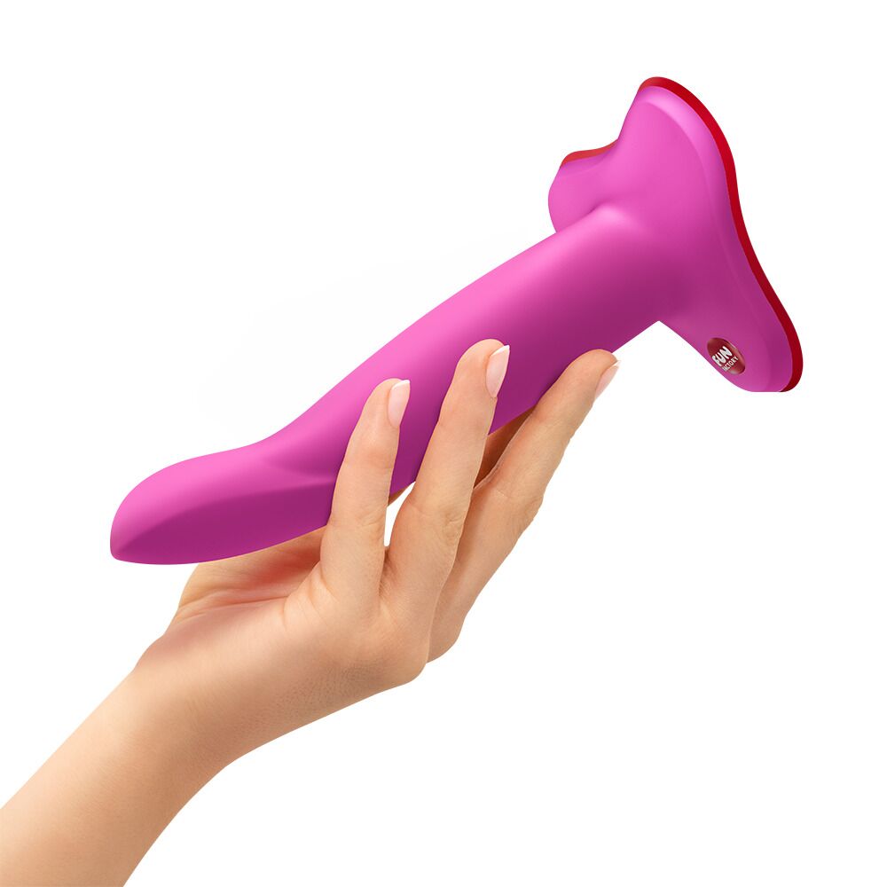 Фалоімітатор Fun Factory LIMBA FLEX M Magenta, гнучкий, з ефектом пам’яті, підходить для точки G - Зображення 2
