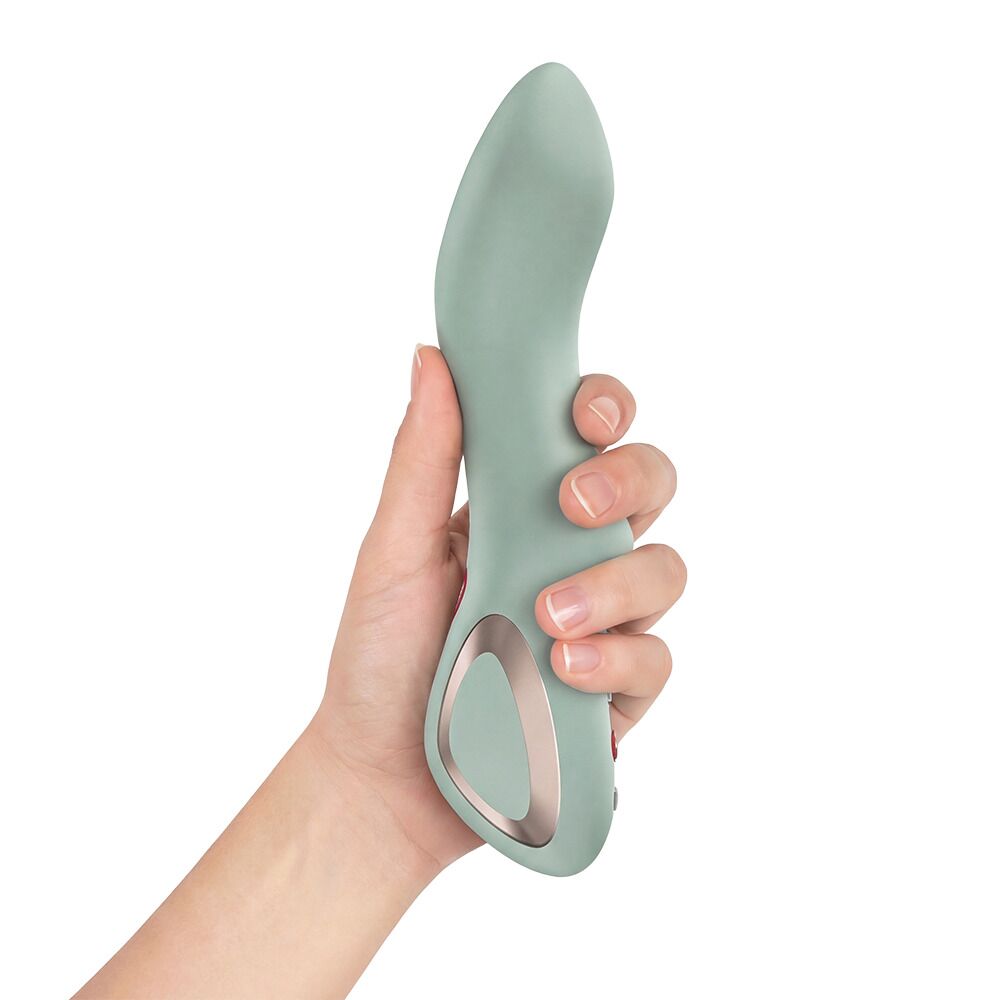 Пульсатор Fun Factory Stronic Dive Light Green, 8 режимів роботи, перезаряджуваний - Зображення 10
