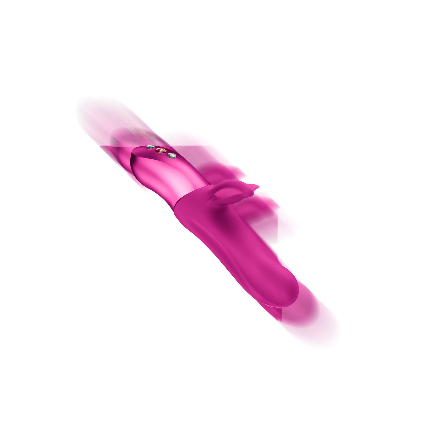 Пульсатор з вібрацією кліторального відростка Fun Factory BI STRONIC FUSION Magenta, 2 мотори - Зображення 7