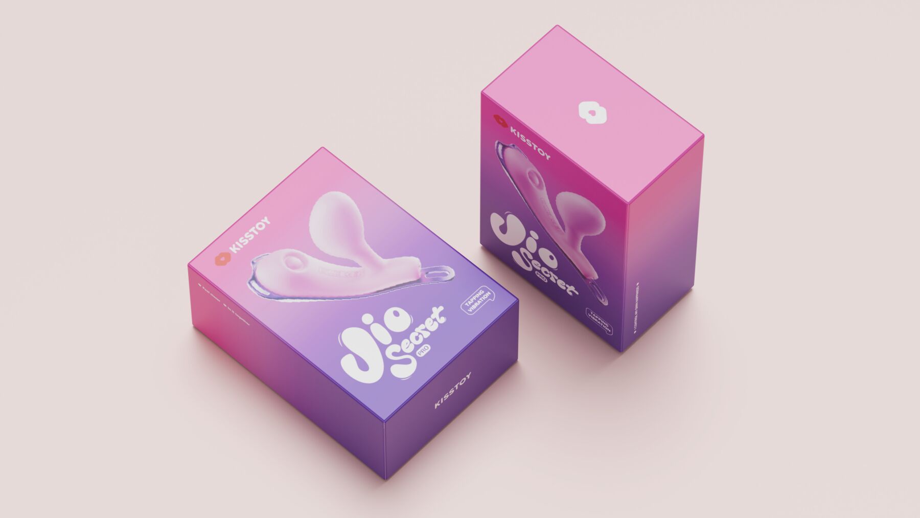Смарт-віброяйце зі стимуляцією клітора KISSTOY Viosecret Pro, реагує на стискання, пояс для кріплення - Зображення 7