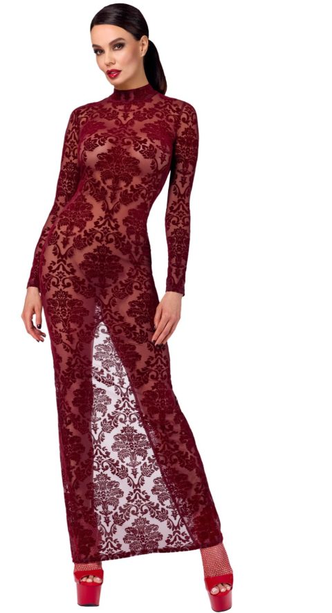 Сукня Noir Handmade F383 Kink Royal gown/long dress XL