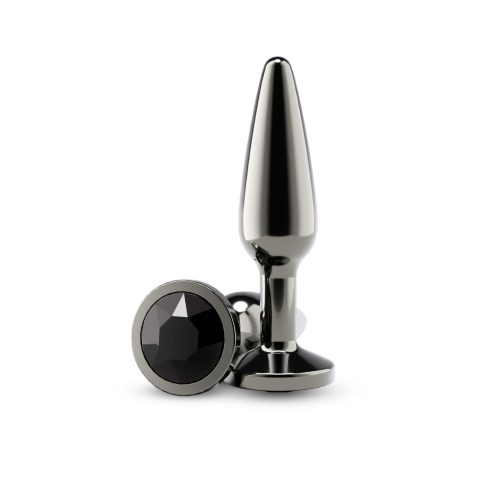 Анальна пробка NS Novelties Rear Assets - Tapered - Medium - Gunmetal - Black