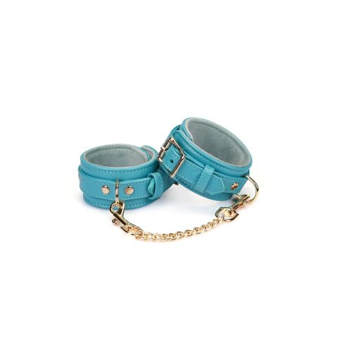 Поножі Liebe Seele Blue Lamb Leather Ankle Cuffs with Velvet Lining