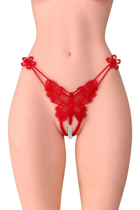 Трусики з перлинами Fashion Secret Natasha Red
