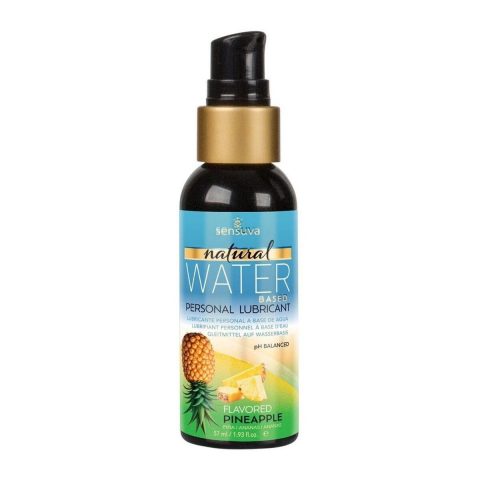 Змазка на водній основі Sensuva Natural Water-Based Pineapple (57мл) без гліцерину та парабенів