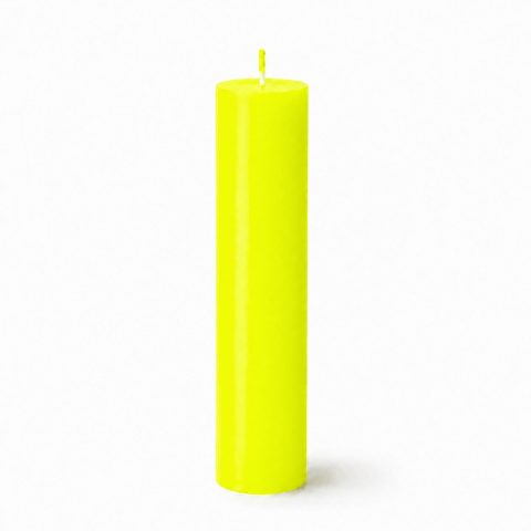 Свічка для WaxPlay Feral Feelings UV-neon 15 см Neon Yellow